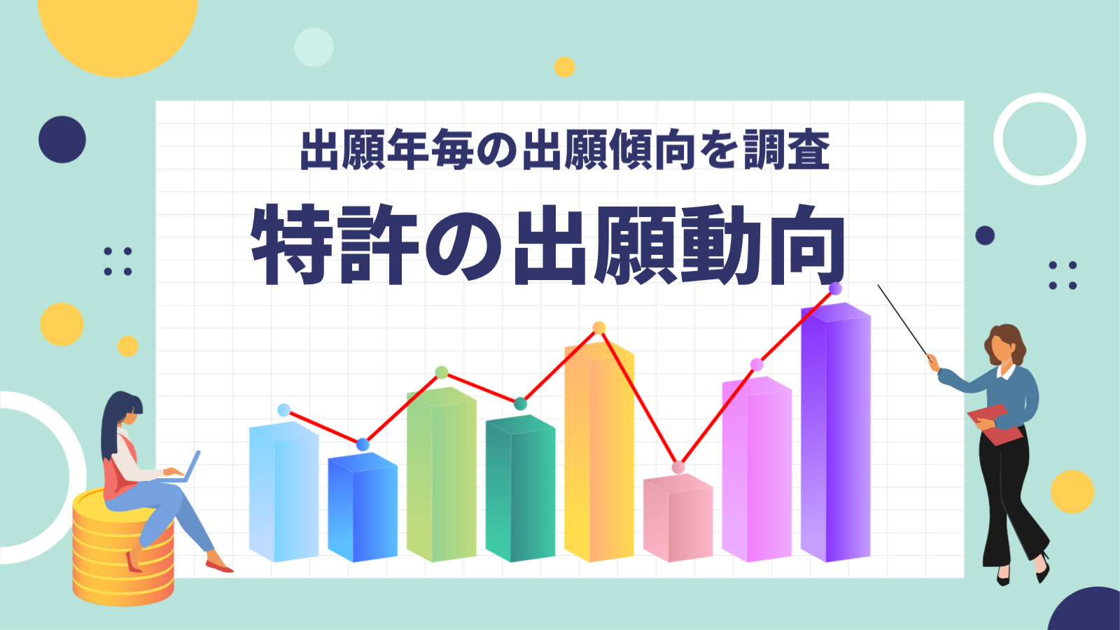 ケーキに関する特許の出願動向